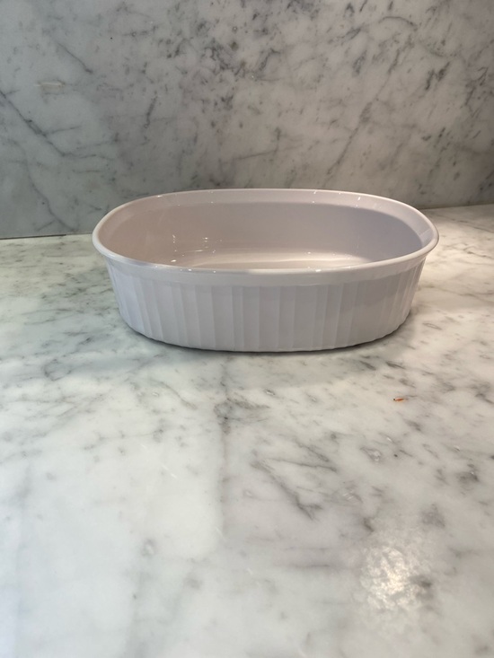 Corningware Other - White Ceramic Oval Baking Dish - Home Accents